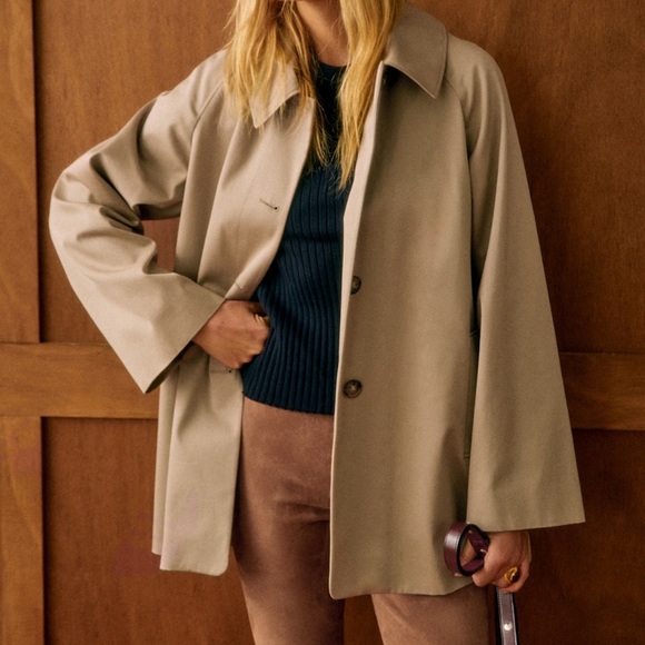 Sezane Carter trench coat - Picture 4 of 5